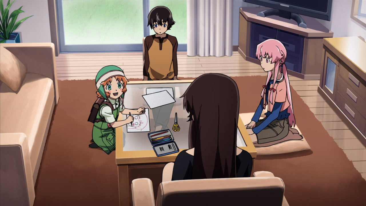 Mirai Nikki 1. Sezon 6. Bölüm izle