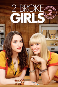 2 Broke Girls 2. Sezon Posteri