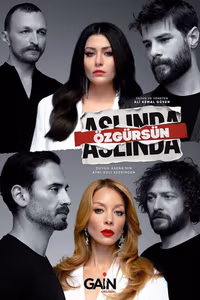 Aslında Özgürsün 1. Sezon Posteri