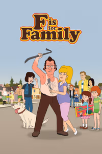 F is for Family 3. Sezon Posteri