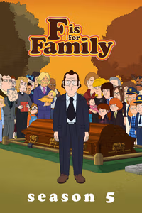 F is for Family 5. Sezon Posteri