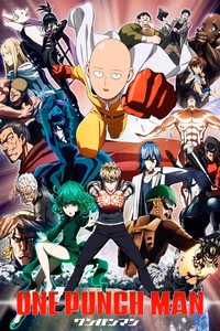 One Punch Man 1. Sezon Posteri