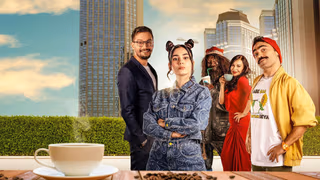 Adım Başı Kafe arka plan