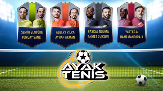 Ayak Tenis arka plan