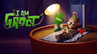 I Am Groot arka plan