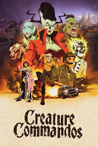 Creature Commandos 2. Sezon Posteri